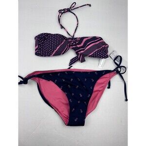 Tommy Hilfiger Womens Bathing Suit Bikini Set New